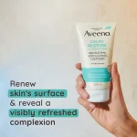 Aveeno Face Calm+Restore Gentle PHA Exfoliating Cleanser -150ml - Image 2