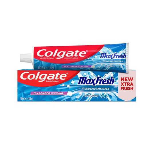 Colgate MaxFresh Cool Mint Toothpaste with Cooling Crystals 100ml - Image 1