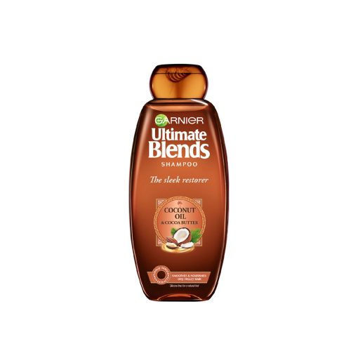 Garnier The Sleek Restorer Coconut Oil & Cocoa Butter Shampoo 360ml - Image 1