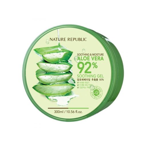 Nature Republic Soothing & Moisture Aloe Vera 92% Soothing Gel 300ml - Image 1
