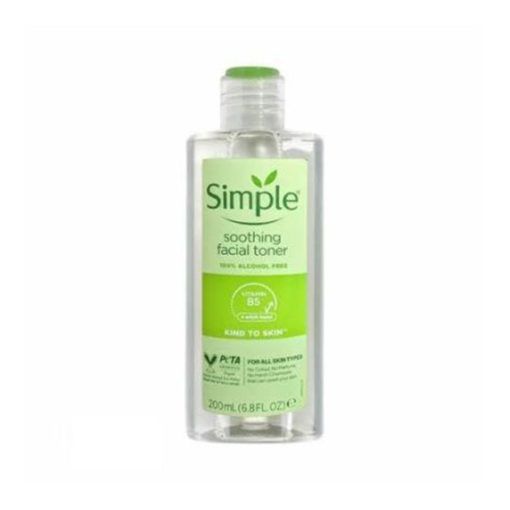 Simple Kind to Skin Soothing Facial Toner 200ml - Image 1