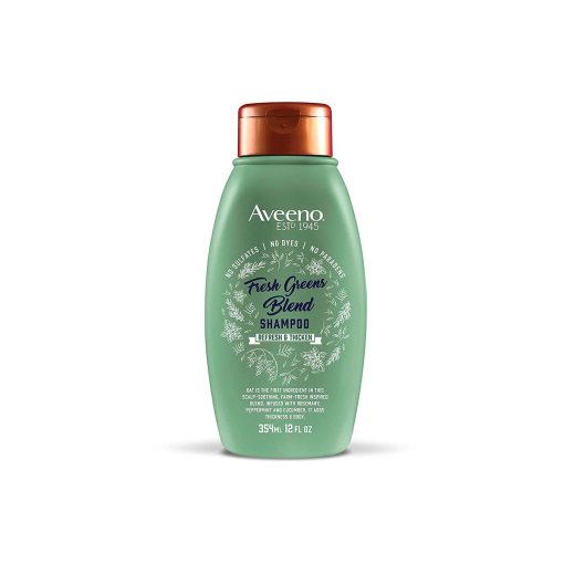 Aveeno Refresh & Thicken Fresh Greens Blend Shampoo 354ml - Image 1