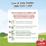 Cow & Gate 3 Toddler Milk Powder Formula (1-2 Years) 800g - Image 4