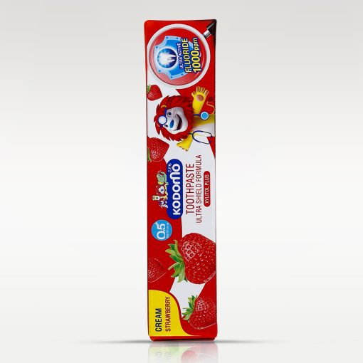 Kodomo Children’s Toothpaste Strawberry flavors (0-6 Years) 80g - Image 1