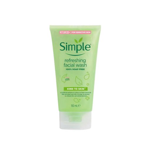 Simple Kind to Skin Refreshing Facial Wash 150ml - Image 1