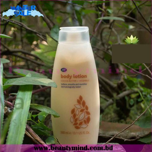 Boots Cocoa Butter & Vitamin E Body Lotion 390ml - Image 3