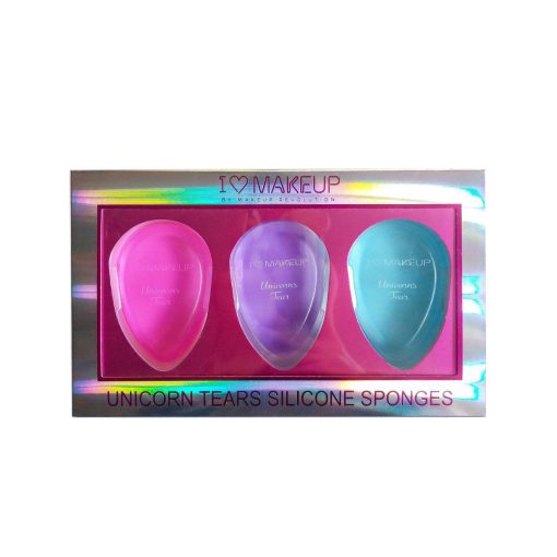 I Heart Makeup Unicorn Tears Silicone Sponges - Image 1