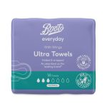 Boots Everyday Normal Ultra Towels With Wings (14 Towels)