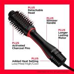 Revlon One Step Volumiser Plus (Detachable Head) Black - Image 2