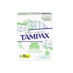 Tampax Organic Cotton Protection Regular Applicator Tampons ( 16 Pcs)