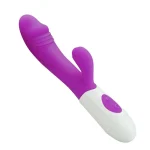 Rechargeable Rabbit Dildo Vibrator G-Spot Massager Sex toys for Women