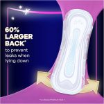 Always Platinum Secure Night Sanitary Pads with Wings (Size 4) 7 Pads - Image 5