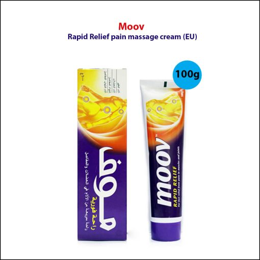Moov Rapid Relief pain massage cream 100g (EU) - Image 1