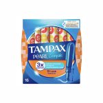 Tampax Pearl Compak Super Plus Applicator Tampons (16 Pcs)
