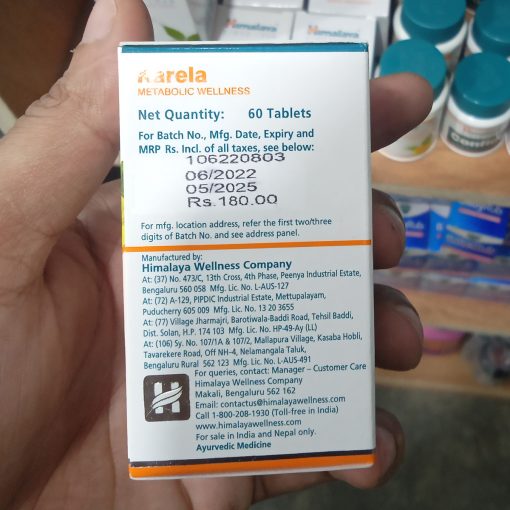 Himalaya Karela Metabolic Wellness, 60 Capsules - Image 3