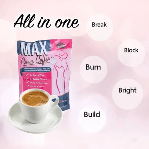 Max Curve Instant Diet Slimming Coffee-150g - Image 4