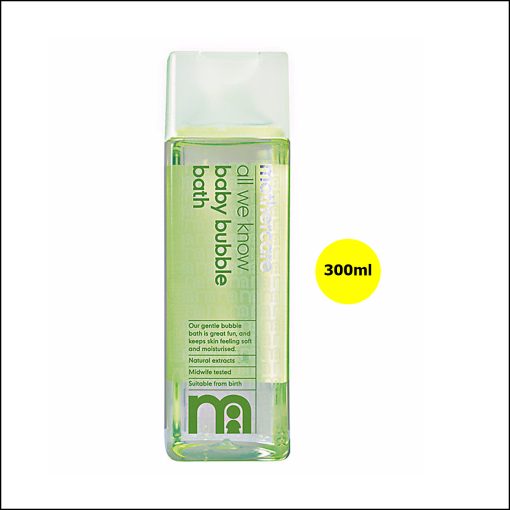 Mothercare All We Know Baby Bubble Bath - 300ml - Image 1