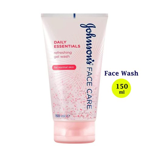 Johnson's Face Care Necessities Refreshing Gel Wash (150ml) - Image 1