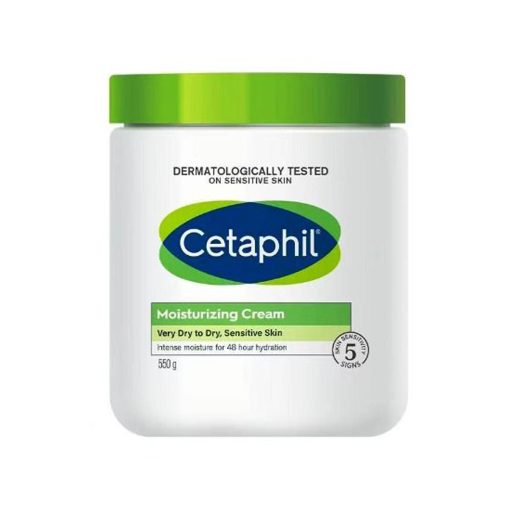Cetaphil Moisturizing Cream For Very Dry to Dry , Sensitive Skin 550g - Image 1