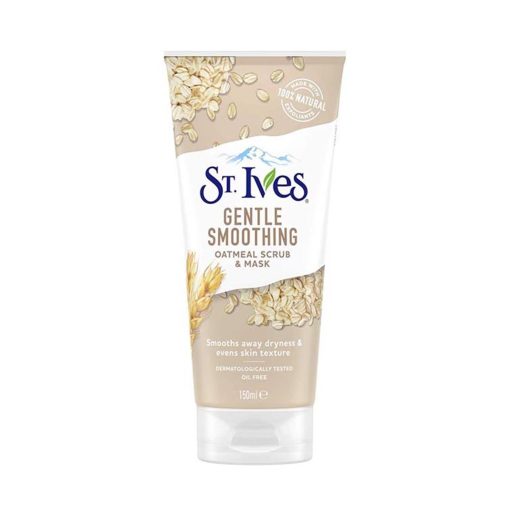 St. Ives Gentle Smoothing Oatmeal Scrub & Mask 150ml - Image 1