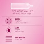 Durex Extra thin Bubblegum Condoms For Men (10 Pcs) - Image 3