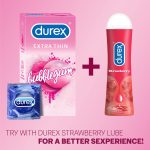 Durex Extra thin Bubblegum Condoms For Men (10 Pcs) - Image 5