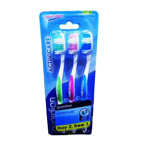 Gaurdian Active Care tooth brush 3pcs - Image 1