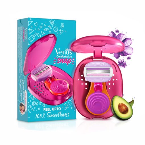 Gillette Venus Snap Hair Razor  with avocado for Women - Image 1