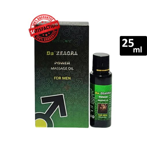 Da Zeagra Power Massage Oil For men- 25ml - Image 1