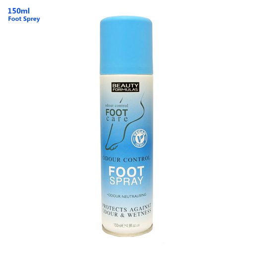 Beauty Formulas Odour Control Foot Spray 150ml - Image 1