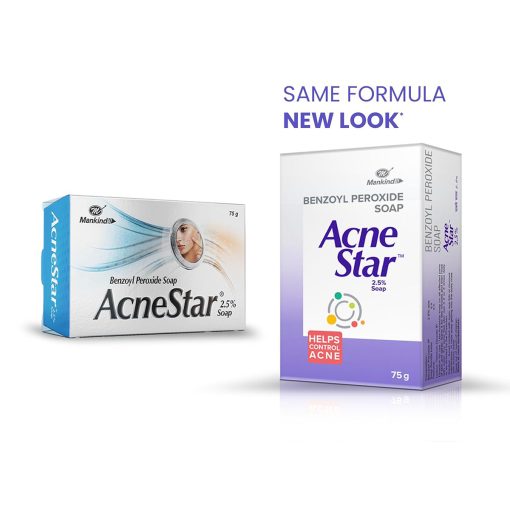 Mankind Acne Star Benzoyl Peroxide Soap 75g - Image 2