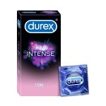 Durex  Dotted and Ribbed Intense Condoms for her - 10 Count