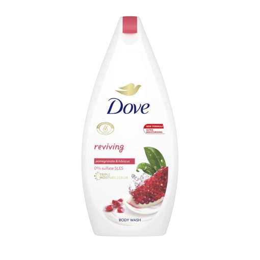 Dove Pomegranate And Hibiscus Reviving Shower Gel 250ml - Image 1