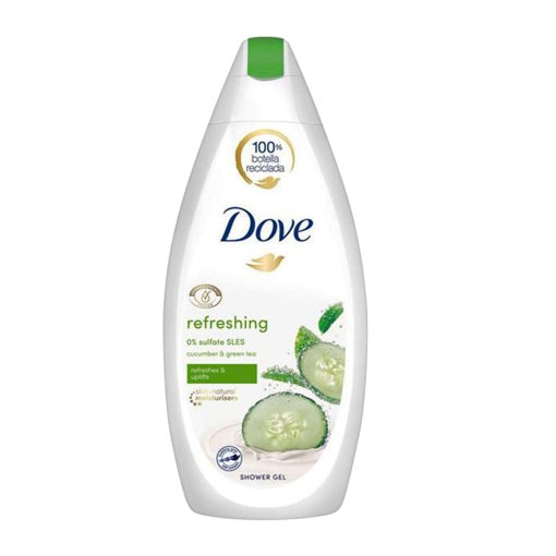 Dove Refreshing Cucumber & Green Tea Scent Shower Gel 500ml - Image 1