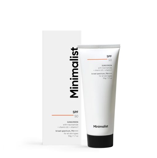 Minimalist Sunscreen SPF 50 PA++++For Women & Men 50g - Image 2