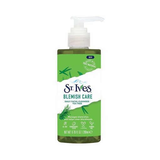 St. Ives Blemish Care Tea Tree Daily Facial Cleanser 200ml - Image 1