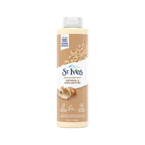 St. Ives Oatmeal & Shea Butter Soothing Body Wash 650ml - Image 1