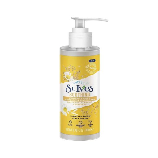 St. Ives Soothing Chamomile Daily Facial Cleanser 200ml - Image 1