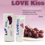 Love Kiss Grape Flavour Vaginal, Anal Sex Lubricant -25ml - Image 3