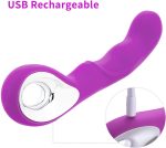 G-Spot Rechargeable multispeed Female Vibrating Dildo - Image 6