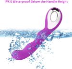 G-Spot Rechargeable multispeed Female Vibrating Dildo - Image 7