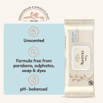 Aveeno Daily Care Baby Wipes for Dry and Sensitive Skin (72 Wipes) - Image 3
