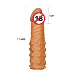 Lovetoy Penis Extender Raise Dot Reusable Condom For Men - Image 3