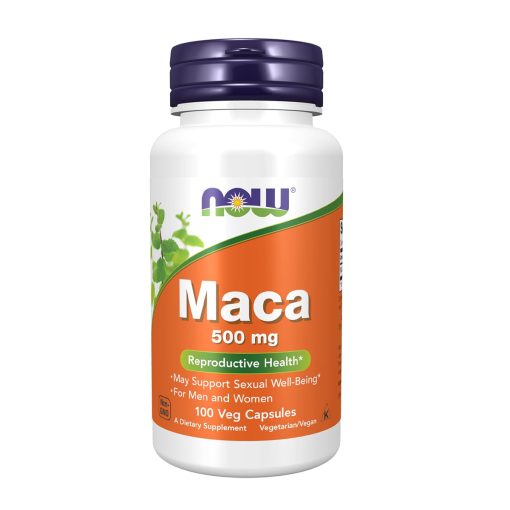 NOW Maca 500 mg- 100 Veg Cap - Image 1