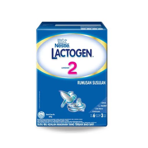 Nestle Lactogen 2 Baby Milk Follow-up Formula (6m to 3Years) – 650g - Image 1
