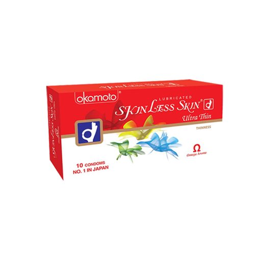 Okamoto Skinless Skin Ultra Thin Condom – 10Pcs - Image 1