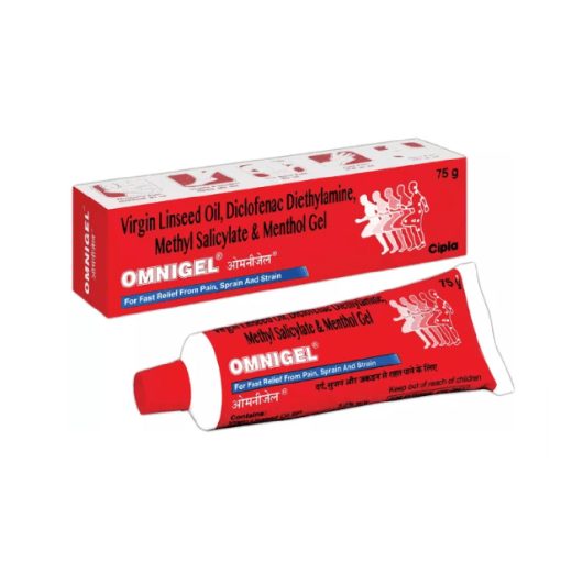 Omnigel Pain Relief Gel 75g - Image 1