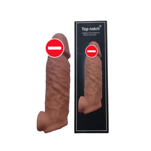 Top-notch Real Skin Delay Ejaculation Reusable Dragon Condom (6 Inch) - Image 2