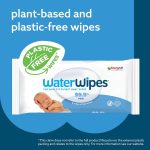 Water Wipes Original Plastic Free Baby Wipes (60 Wipes) - Image 5