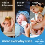 Water Wipes Original Plastic Free Baby Wipes (60 Wipes) - Image 4